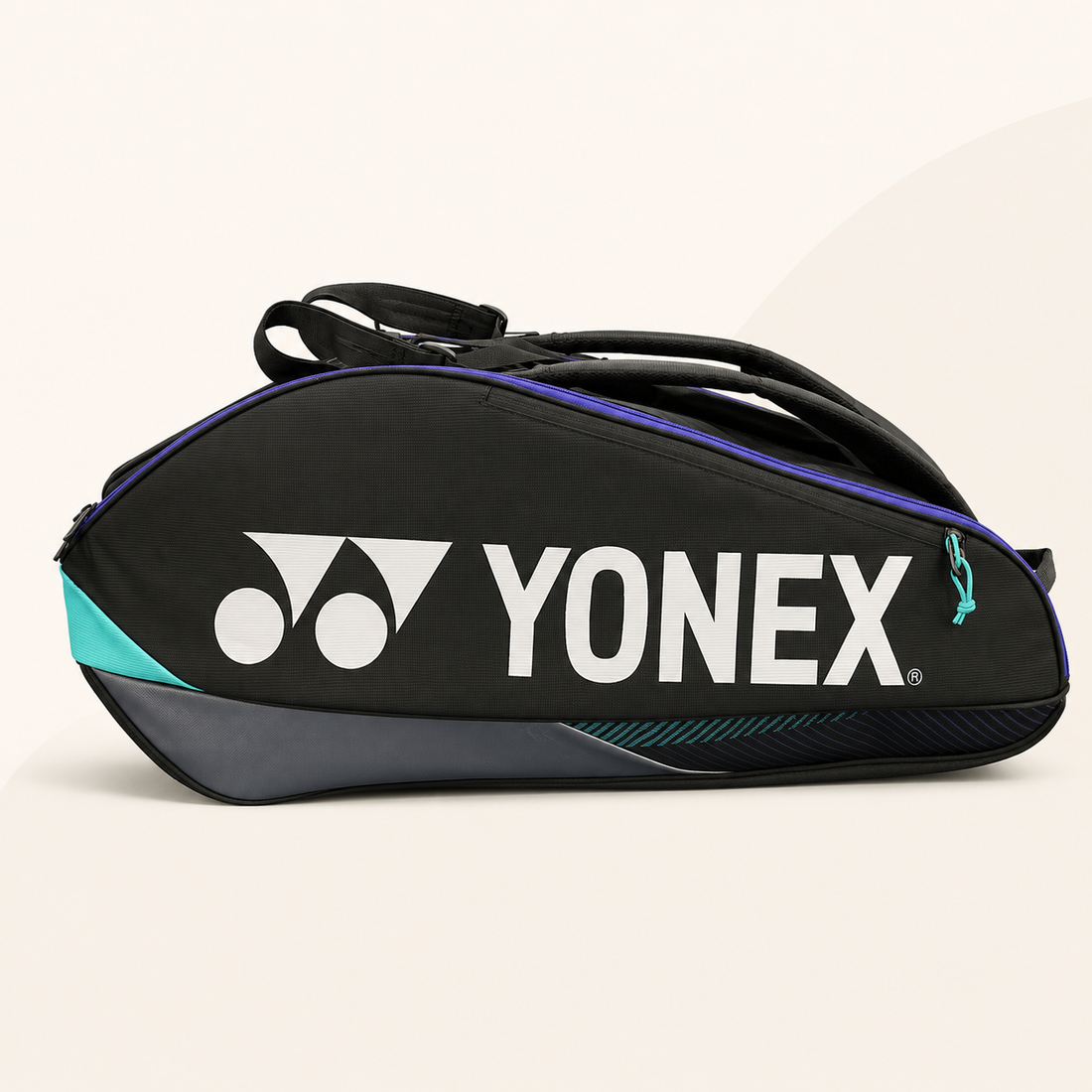 Yonex Racket Bag – Black/Teal/Purple