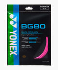 Yonex BG80 Badminton String - Neon Pink