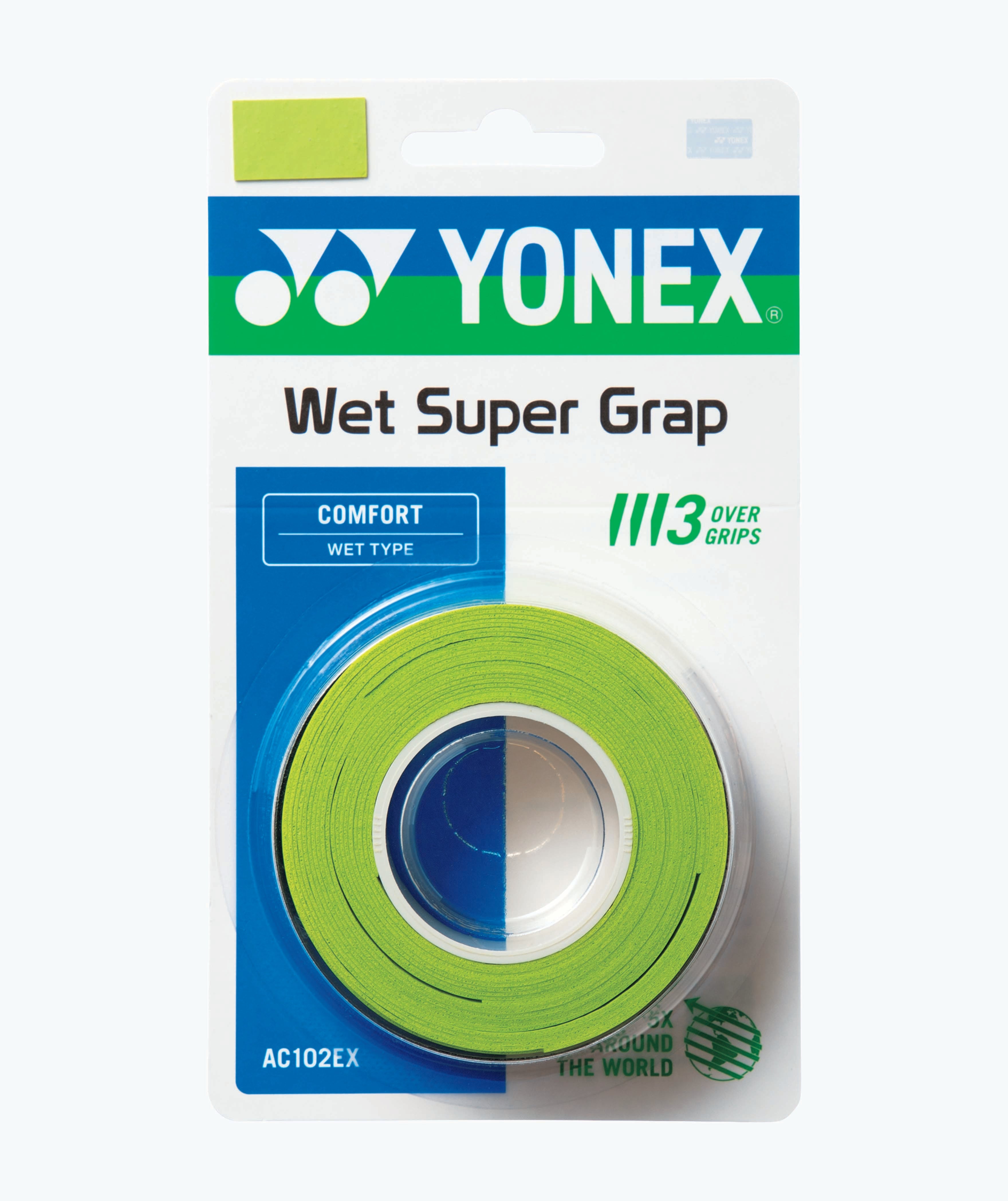 Yonex AC102EX Wet Super Grap - Citrus Green