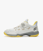 Yonex Power Cushion 88 Dial 3rd Gen badminton shoe, Warm Yellow / White-Yellow, alternate angle