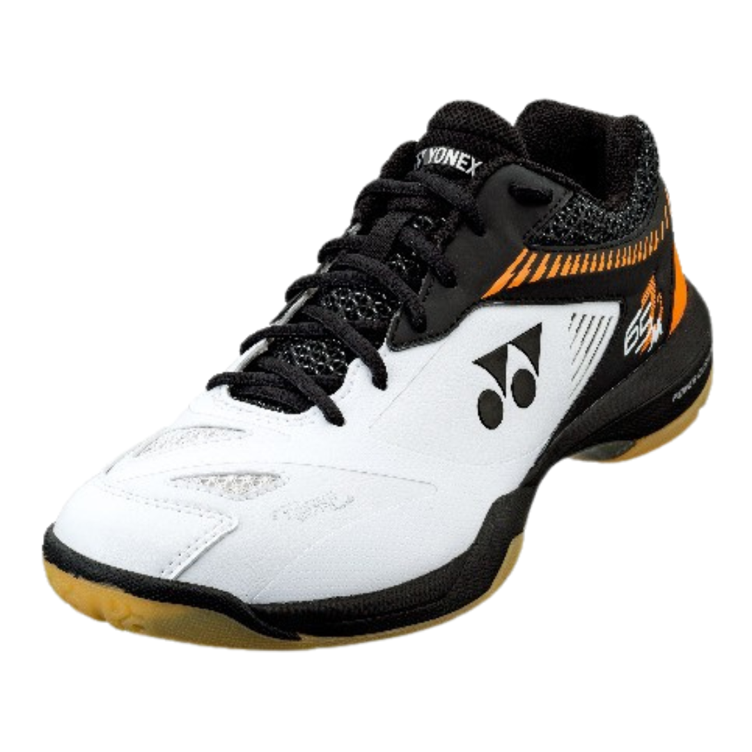 Yonex Power Cushion 65 Z2 Men badminton shoes, White/Orange